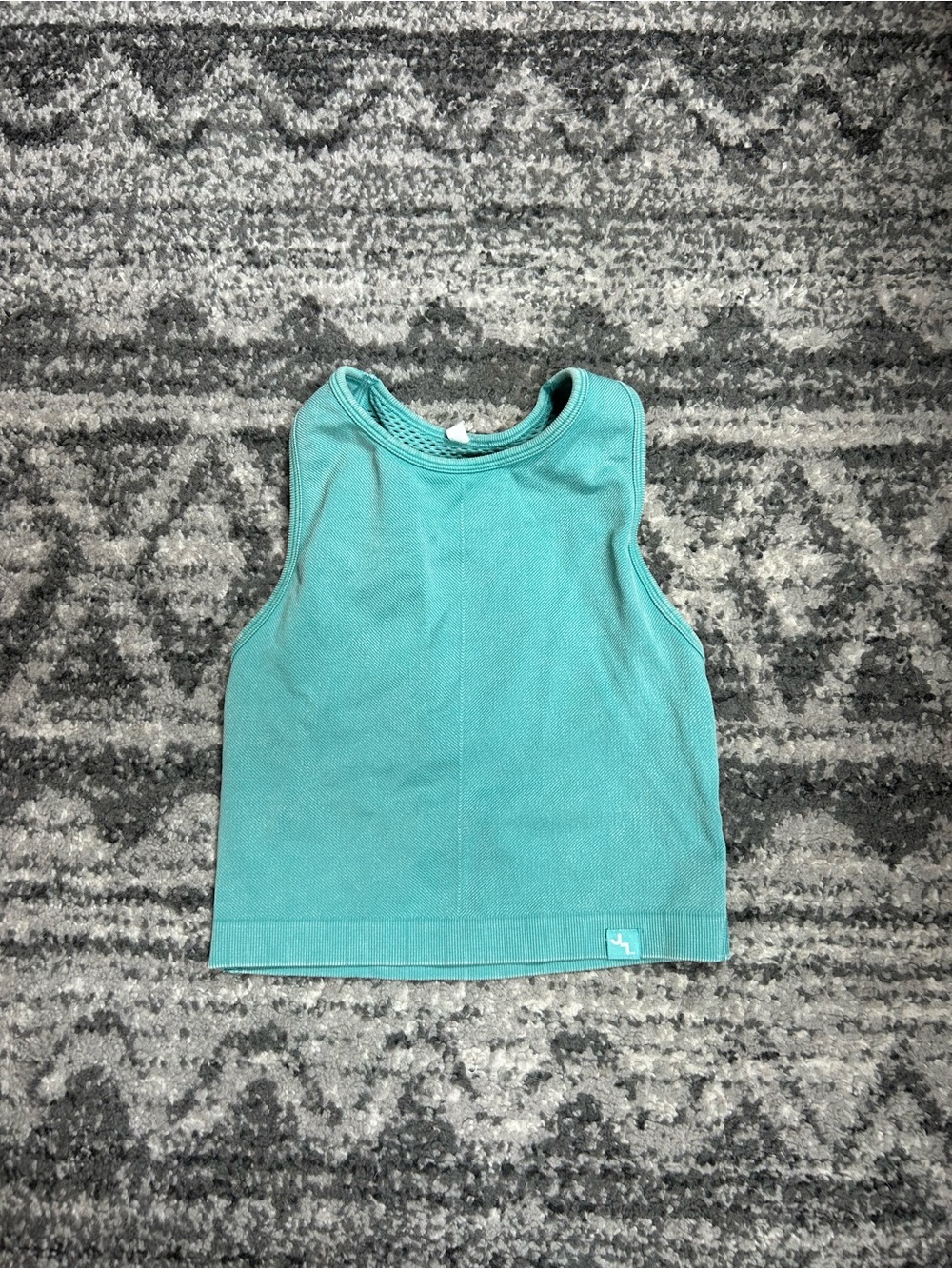 Women’s Longline Sports Bra in Teal